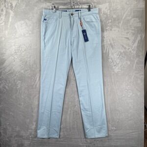 Stitch Golf Pants men's 34x32 Britches Sterling 5-Pocket Classic Fit Chino NWT